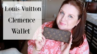 Louis Vuitton Clemence Wallet [upl. by Royce]