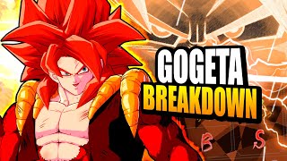 Gogeta SSJ4 Breakdown Dragon Ball FighterZ Tips amp Tricks [upl. by Lauhsoj]