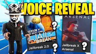 Asimo3089 Voice Reveal QampA Is Here Jailbreak Roblox Will Be Roblox [upl. by Euqinom391]