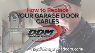 How to Replace Your Garage Door Cables [upl. by Kissee]