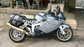 TestRiding BMW K1200S [upl. by Pooi246]