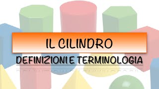 Il cilindro  solidi di rotazione [upl. by Ariela882]