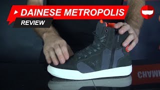 Dainese Metropolis Boot Review  ChampionHelmetscom [upl. by Anair]