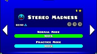 Stereo Madness FULL GAMEPLAY [upl. by Calie748]