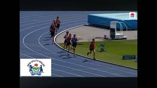 2023 NSW Athletics Primary Schools U11B 1500m Final athletics [upl. by Skipp]