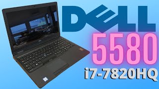 Dell 5580 i77820HQ in depth look [upl. by Nylzor]