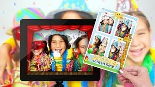 My Photobooth App  All in one professional photo booth for your iPad [upl. by Anasxor942]