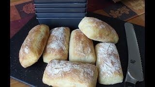 How to Use Bakeware to Shape amp Bake NoKnead Sandwich Rolls [upl. by Refinnaj]