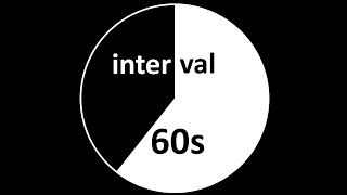 Interval Timer 1 Minute [upl. by Akimad]