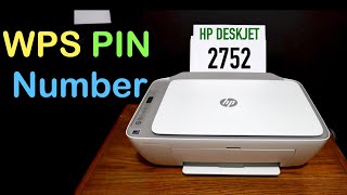 HP DeskJet 2752 WPS PIN number [upl. by Zeba]