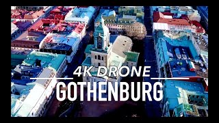 GOTHENBURG Drone Aerial 4K 🇸🇪 SWEDEN Göteborg Sverige [upl. by Adia]