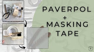 Paverpol and Masking Tape Feathers [upl. by Adiehsar]