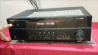 Reset av receiver YAMAHA RXV 371 [upl. by Rodney]