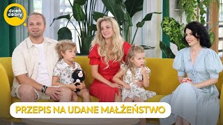 Anita Szydłowska i Adrian Szymaniak  wzięli ślub jako nieznajomi i wciąż są razem  Dzień Dobry TVN [upl. by Anceline]