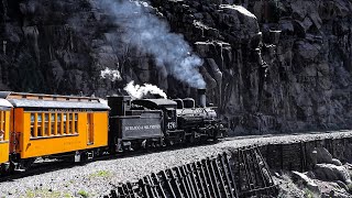 Riding The Durango amp Silverton Narrow Gauge Railroad With 476 [upl. by Calendra]