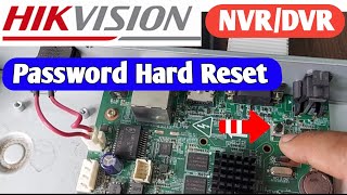 How to Reset Hikvision NVRDVR password in 2022  Hikvision NVR Password Reset [upl. by Ididn391]