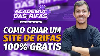 ✅ COMO CRIAR SITE DE RIFAS GRATIS [upl. by Noied214]