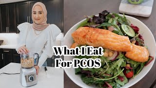 What I Eat In A Day for PCOS How I Healed My Body [upl. by Salahcin]