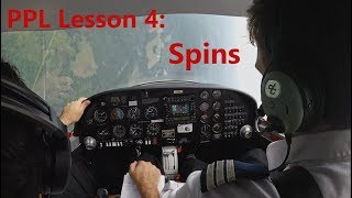 Spin Training in a Diamond DA20 [upl. by Amadeo]