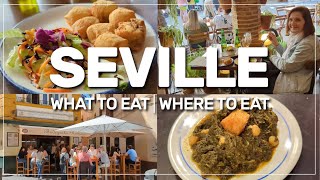 🍽️ the TOP foods you must try in SEVILLE and where to eat them 🇪🇸 122 [upl. by Travus]