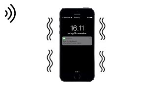 iPhone Notification Vibrate Sound Effect [upl. by Head]