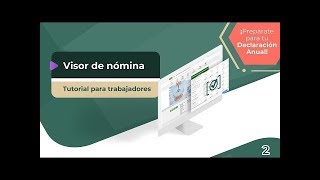 Tutorial Visor de nómina para trabajadores [upl. by Larentia683]