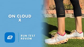 On Cloud X Shoe Review  Firm Fast amp Fun to Run In [upl. by Vasiliu823]