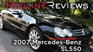 2007 MercedesBenz SL550 Review Walkaround Exhaust amp Test Drive [upl. by Darline]