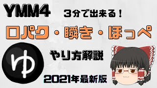 【2022最新版】ゆっくりムービーメーカー4 口パク・まばたき・ほっぺのやり方解説！ゆっくり実況の作り方 [upl. by Kuhlman]