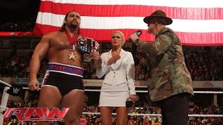 Lana amp Rusev’s American Ultimatum Raw November 24 2014 [upl. by Touber956]