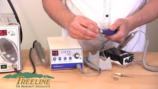 How To Change Bits in a Micro Motor Handpiece  TreelineUSAcom [upl. by Hayward451]