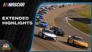 NASCAR Cup Series EXTENDED HIGHLIGHTS Ally 400 at Nashville  63024  Motorsports on NBC [upl. by Elo364]