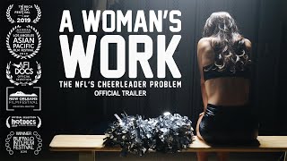 A WOMANS WORK The NFLs Cheerleader Problem  Official Trailer 2021 [upl. by Aiduan]