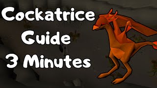 2021 Cockatrice Slayer Guide OSRS QUICK GUIDE [upl. by Missak]