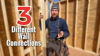 How to FRAME a Wall  3 EASY STEPS [upl. by Manning]