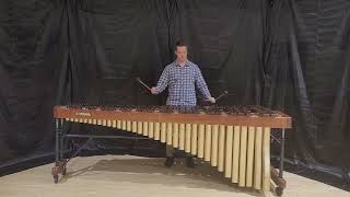 Rotation 2 from Four Rotations for Marimba by Eric Sammut  performed by David Oosse [upl. by Gilberto985]