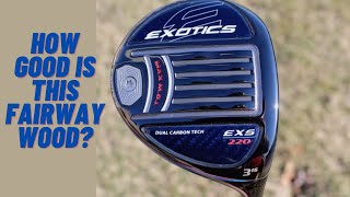 Tour Edge Exotics 3 Wood Review [upl. by Arihaj]