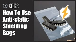 How To Use The Antistatic Shielding Bags Correctly [upl. by Henn]