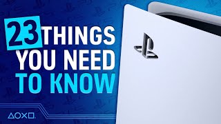 PS5 23 Things You Need To Know About PlayStation 5 [upl. by Anawt131]