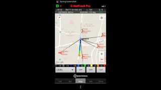 GNetTrack Pro  serving and neighbor cells visualization [upl. by Ecnarolf]