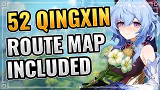 52 Qingxin Fam Route FARM FOR YOUR WAIFU NOW Genshin Impact Ganyu Xiao Ascension Material Location [upl. by Iadrahc947]