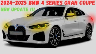 20242025 BMW 4 Series Gran Coupe  First look  Release And Date  Pricing [upl. by Eserahs]