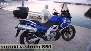 The suzuki vstrom 650 best video on YouTube [upl. by Aneleairam605]