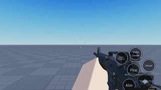 Roblox Fe gun model MOBILEPC SUPPORT [upl. by Philoo326]