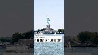 The Staten Island Ferry  A great way to see the Statue of Liberty for free  New York City [upl. by Martineau821]