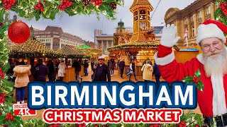 Birmingham Christmas Market  Full Tour [upl. by Leuname]