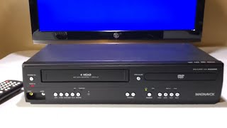 Magnavox DV220MW9 VCR DVD Combo [upl. by Idurt]