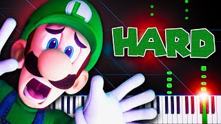 Luigis Mansion 3 Main Theme  Piano Tutorial [upl. by Redienhcs]