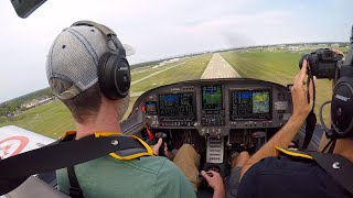 We did it Flying RV14 to AirVenture 2021  on display at Garmin booth [upl. by Merell212]