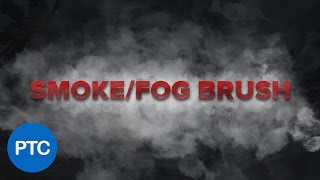 How To Create a SmokeFog Brush In Photoshop [upl. by Rocray]